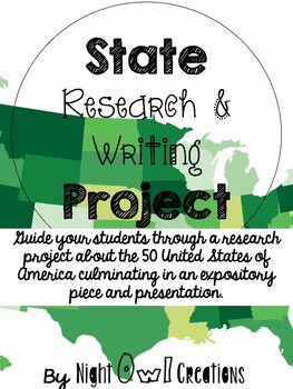 Preview of State Research and Writing Project