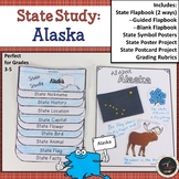 Alaska State Study Flap Book with Posters and Projects