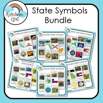 Preview of State Symbols Bundle