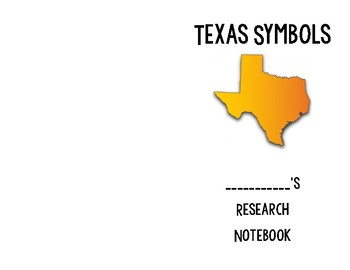 Preview of State Symbols Student Notebook