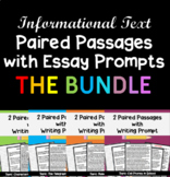 State Test Prep: Paired Passages with Writing Prompts-Info