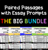 State Test Prep: Paired Passages with Writing Prompts - Th