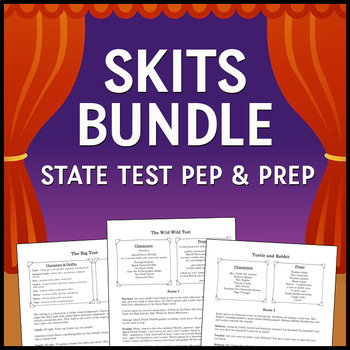 Preview of State Test Prep Skits Bundle