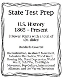 Social Studies U.S. History State Test Prep:  PASS Aligned