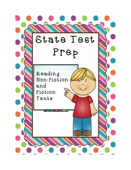 Preview of State Test Prep for Reading Non-Fiction and Fiction Texts