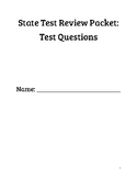 State Test Questions Packet Grade 6