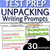 State Test Review - Unpacking and Analyzing Writing Prompt