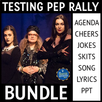 Preview of Testing Pep Rally Bundle