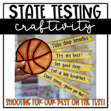 State Testing Encouragement - Craftivity for Standardized 