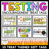 State Testing Encouragement Gift Tags | Testing Treat Tags