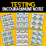 State Testing Encouragement Notes with Candy and Treat Sayings