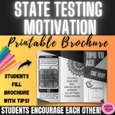 State Testing Tips Brochure | State Testing Encouragement 