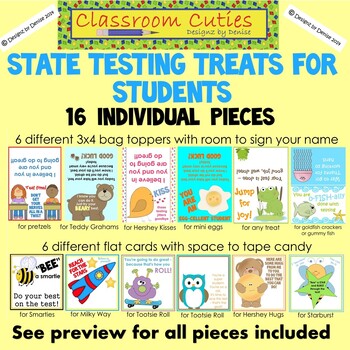 Preview of State Testing Treats and Motivators For Students