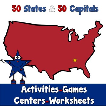 Preview of 50 States and Capitals of the USA