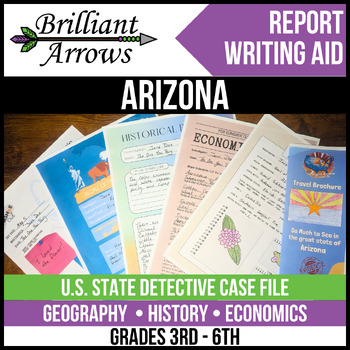 Preview of Arizona State Detective Case File: Geography, History, and Economics
