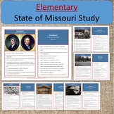 State of Missouri Research Cards Elementary Montessori Homeschool