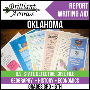 Preview of Oklahoma State Detective Case File: Geography, History, and Economics