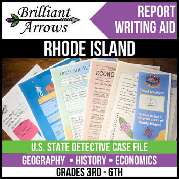 Preview of Rhode Island State Detective Case File: Geography, History, and Economics