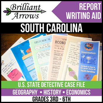 Preview of South Carolina State Detective Case File: Geography, History, and Economics