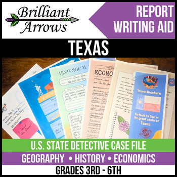 Preview of Texas State Detective Case File: Geography, History, and Economics