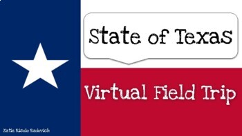 Preview of State of Texas Virtual Field Trip - Dallas, Houston, San Antonio, Waco, Austin