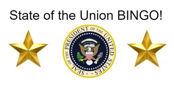 Preview of State of the Union BINGO!