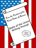 State of the Union Writing Prompt