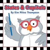 States & Capitals Workbook & Music Album Download