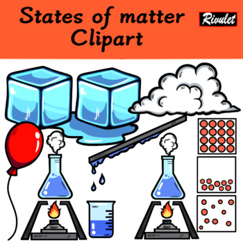 Preview of States Of Matter Clipart