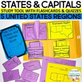 States and Capitals Study Tool | Flashcards & Quizzes