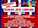 States and Capitals MEGA Packet (CC Aligned)