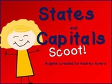 States and Capitals Scoot Game!  - US States and Capitals review