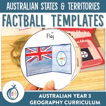 Preview of Australian States and Territories Factballs and Fact Sheets