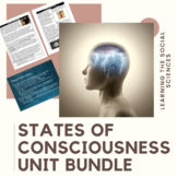 States of Consciousness Unit Bundle: PPT, Projects, Movie 