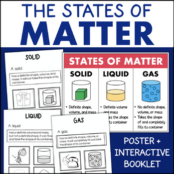 Preview of 3 States of Matter Sort Classifying Activity Worksheet Solids Liquids & Gases