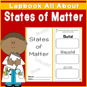 Preview of States of Matter (Lapbook or Science Journal)