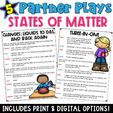 States of Matter: 5 Science Partner Play Scripts with a Co