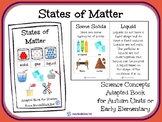 States of Matter- A Science Concept Adapted Book for Autis