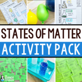 States of Matter Activity Pack | Science Solid Liquid Gas 