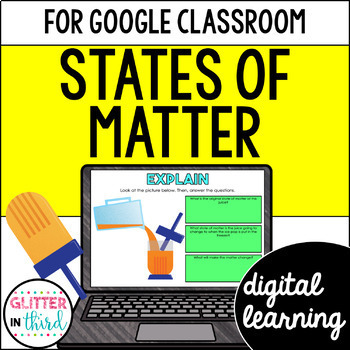 Preview of States of Matter Activities for Google Classroom