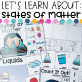 States of Matter Activities for Special Education