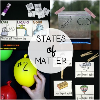 Preview of States of Matter Activity Pack