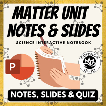 Preview of States of Matter, Atoms, Elements PowerPoint Notes and Slides