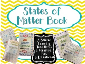 Preview of Physical Science- 3 States of Matter Flip Book