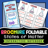 States of Matter Foldable Brochure - Great for chemistry i