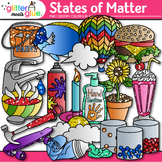 States of Matter Clipart Images: Solid, Liquid, Gas Clip A