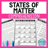 States of Matter Comprehension Challenge - Close Reading -