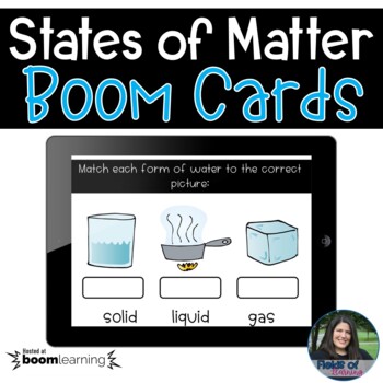 Preview of States of Matter Digital Boom Cards