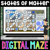 States of Matter Digital Maze | Science Digital Mazes Dist