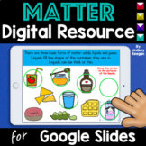 States of Matter Digital Science Activities for Google Classroom 
